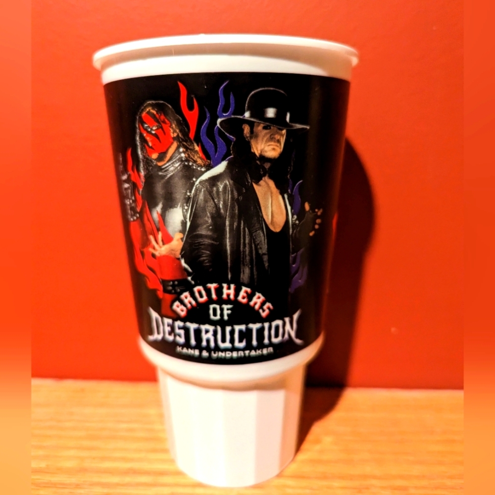 Limited Edition 🔥 WWE Brothers Of Destruction Bojangles Cup 🏆 Undertaker Kane